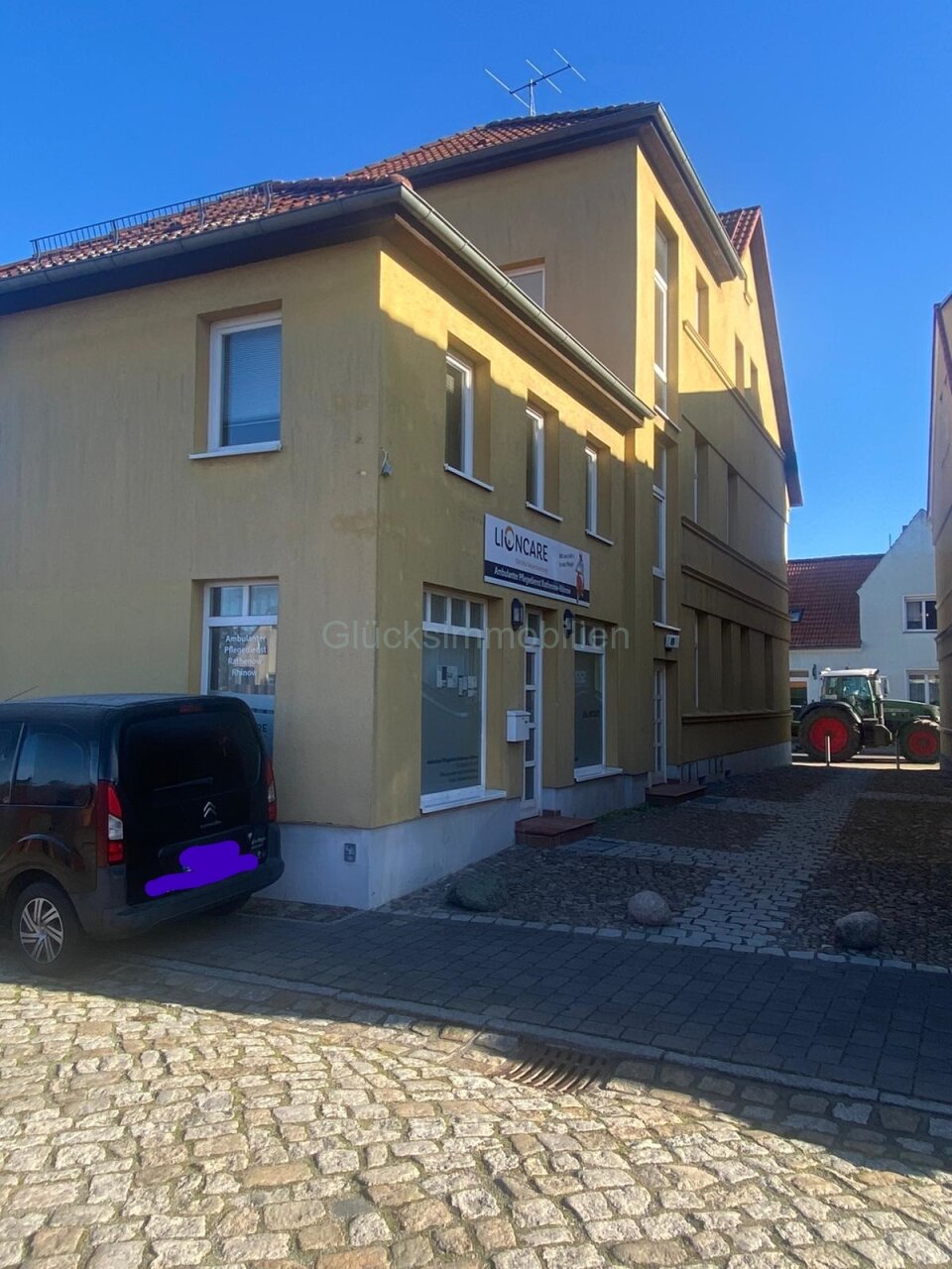 Wohn-und Geschäftshaus in Zentrumslage Rhinow - Renditesteigerung möglich!